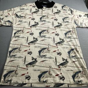 Puritan Cream and Black Casual Button Down Shirt